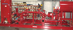 Skid Package with Jockey pump included